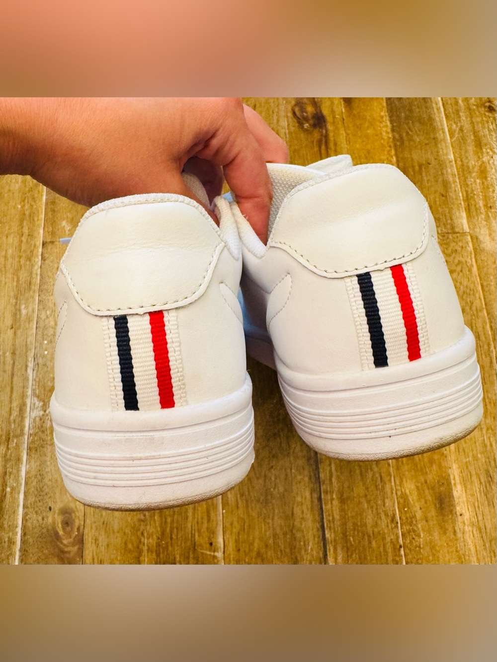 K-Swiss Brand Court Casper All White Casual Sneakers for everyday wear - Picture 9 of 10